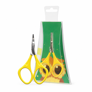 Ciseaux à ongles pour enfants AESCO Instruments SHP-11/8 HOME PRO en acier inoxydable jaune, à lame affûtée - Product Image 6