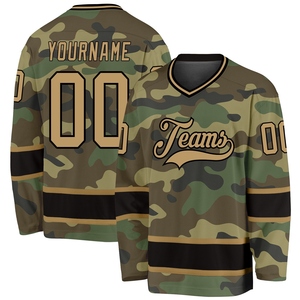 Maillot de hockey personnalisé blanc-gris de qualité supérieure, le plus vendu en gros, directement de l'industrie - Product Image 5