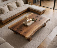Table basse en bois sur mesure en gros, mobilier de salon sur mesure, design personnalisé pour des intérieurs d'habitation personnalisés