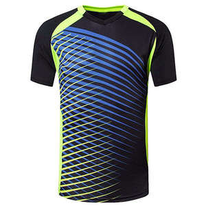 Custom Retro Football Shirts for Men Sportswear Uniform Kits High Quality V Neck Soccer Jersey <b>T</b>-shirt Supplier - Product Image 1