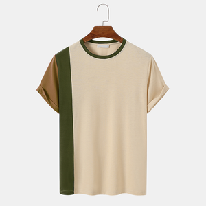 Camisetas de Manga Corta con Cuello Redondo 100% Algodón Hechas en Pakistán para Hombre - Logotipo Personalizado, Transpirables y de Secado Rápido, Ropa Casual de Verano - Product Image 1