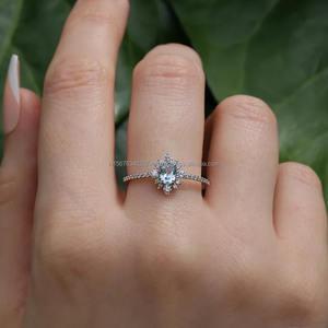 14K Or Rose Vintage Style Radiant Cut Lab Grown Diamant Bague de Fiançailles Anniversaire de Mariage Certifié IGI Fête des Femmes - Product Image 2