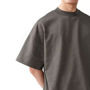 เสื้อยืดโอเวอร์ไซส์ผู้ชาย ผ้าฝ้าย 100% สไตล์ลำลองทันสมัย ดีไซน์สบายๆ เสื้อยืดโอเวอร์ไซส์ผู้ชาย แฟชั่นประจำวัน - Product Image 3