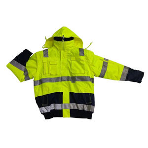 Vêtements de travail professionnels de classe 2, veste et pantalon de sécurité réfléchissants, imperméables, coupe-vent, haute visibilité, résistants - Product Image 2