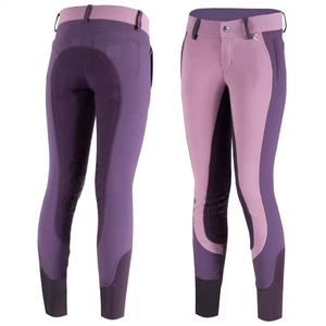 Culotte d'équitation de fabricant avec assise en cuir pleine fleur de qualité supérieure |   Pantalons d'équitation de protection sur mesure, qualité export, vêtements d'équitation - Product Image 1