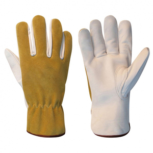 General Purpose Use Durable Safety Driving <b>Gloves</b> New Trending Product Custom Logo Goatskin Grain Leather <b>Driver</b> Working <b>Gloves</b> - Product Image 3