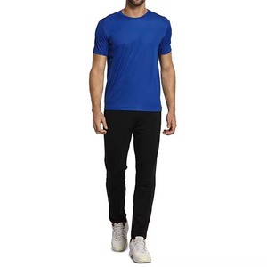 เสื้อยืดคอตตอนผู้ชายขายส่ง สกรีนโลโก้ได้ ระบายอากาศดี คอกลม - Product Image 2