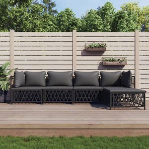 Set Lounge da Giardino Antracite - Product Image 1
