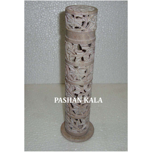 Creative <b>Elephant</b> Shape Natural Soapstone Incense Stick Stand And Candle Holder With Smooth Polished For Home And Temple Decor - Product Image 4