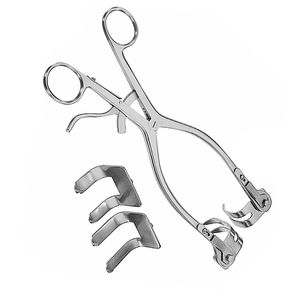 Retractor Hemilaminectomía Hoen de 10 Pulgadas con 2 Hojas de Acero Inoxidable para Cirugía de Columna y General, Instrumento Quirúrgico - Product Image 4