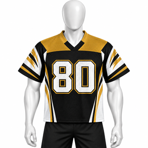 Best Quality Sublimation <b>Mesh</b> Boxy Fan Jerseys <b>Men</b> Custom Streetwear Fan Jersey OEM Service Made In Pakistan - Product Image 1