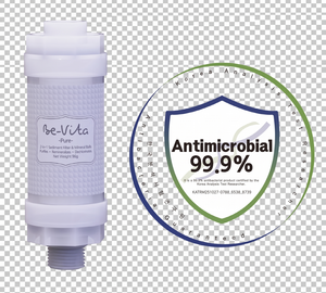 ไส้กรองฝักบัว Bevita PURE แบบมีแร่ธาตุ ปลอดสารพิษ พร้อมใบรับรองต้านเชื้อแบคทีเรีย ลูกบอลแร่ธาตุ กำจัดคลอรีนและสิ่งสกปรก - Product Image 5