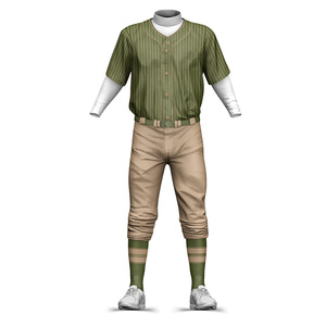 Your Own Design <b>Baseball</b> Softball Uniforms 100% Polyester Customizable Adult Unisex Breathable Quick Dry <b>Baseball</b> Uniform - Product Image 2
