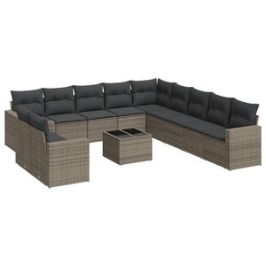 Ensemble de canapé de jardin gris - Product Image 2