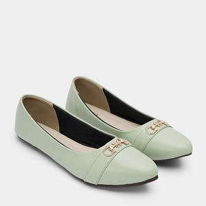 Women’s Elegant Pointed <b>Toe</b> High Flat Pumps – Comfortable Office & Party Wear Shoes - Product Image 2