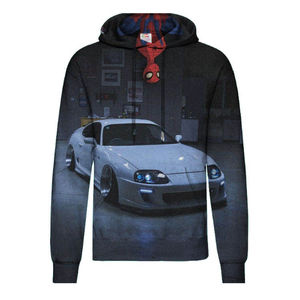 Sudadera con Capucha de Algodón 100% Transpirable de Alta Calidad al por Mayor, Corte Regular, Diseño con Bolsillo, Patrón Sólido, Logotipos Personalizables, Invierno - Product Image 1