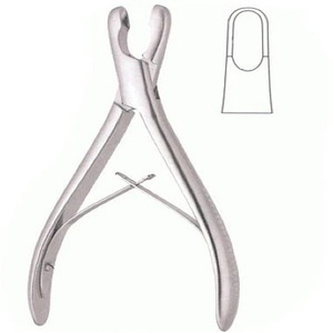 Ensemble de 2 rongeurs à os Luer Jamso Industries, 7,25 pouces, à mâchoires droites, instrument chirurgical orthopédique - Product Image 4