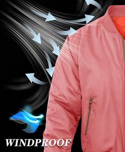 Blouson Bomber Léger en Toile Respirant pour Homme Grande Taille Coupe Slim à Capuche Écologique pour l'Entraînement Quotidien en Extérieur - Product Image 3