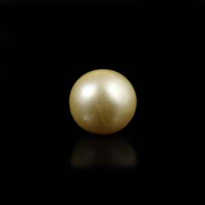 Perle dorée exquise de 5,75 carats, pierre précieuse en vrac pour bijoux fins - Product Image 2