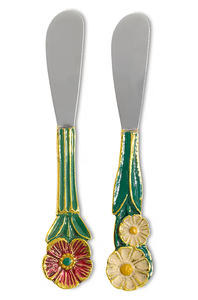 Wholesale Metal Floral Design Handle <b>Butter</b> <b>Knife</b> For Home Kitchen Use - Product Image 4