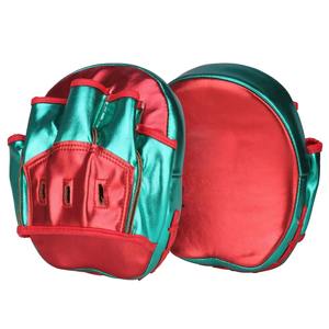 Pads de frappe en cuir confortables de haute qualité pour l'entraînement MMA et de boxe, logo personnalisé, design haut de gamme, meilleurs prix, focus mitts - Product Image 3