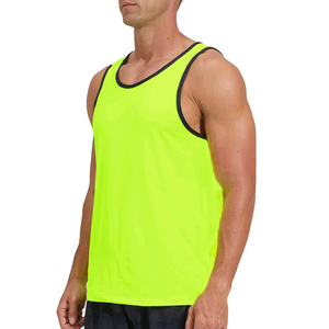 Premium Compression Tank <b>Top</b> Men's Fitness Workout Vest OEM Factory Wholesale Manufacturer Custom Fashion Tank <b>Top</b> Ribbed Cotton - Product Image 1
