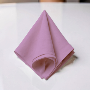 Ensemble de serviettes de table élégantes en coton uni, serviettes en tissu réutilisables pour les dîners formels et l'usage quotidien - Product Image 2
