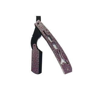 Navajas de afeitar rectas de barbero con mango de plástico, plegables, de una sola hoja, nuevo estilo, proveedor de navajas de acero inoxidable - Product Image 4