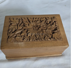 Custom Design Laser Engraving logo <b>Wooden</b> Storage Luxury Box Wood Box Large Decorative <b>Wooden</b> Storage Box - Product Image 4