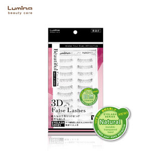 Pestañas Postizas Autoadhesivas 3D Reutilizables Hechas a Mano NA01 al por Mayor para Mayoristas en Línea - Sin Rímel, Alta Calidad Natural - Product Image 3