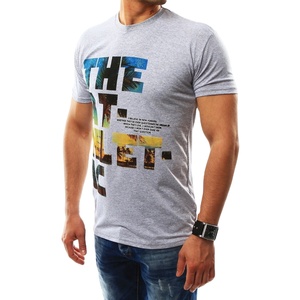 2025 Nueva camiseta de moda superventas para hombres MOQ bajo 100% calidad orientada a la exportación diseño personalizado Camiseta de manga corta - Product Image 1