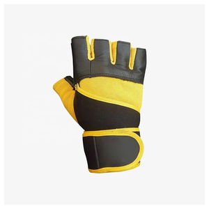 ถุงมือยกน้ำหนักออกกำลังกายขายดี พร้อมที่รัดข้อมือ 2 ชิ้น - Product Image 2