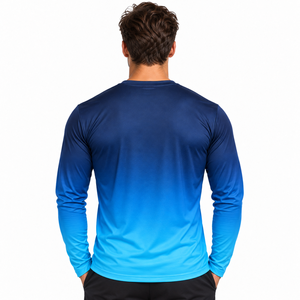 Camiseta Deportiva de Manga Larga para Hombre, Sublimada, con Estampado Completo, Transpirable, para Running, Fitness, Uniforme Deportivo - Product Image 2