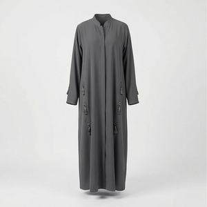 Nouvelle arrivée : Abaya personnalisée pour femmes, respirante, robe Abaya musulmane pour femmes, couleur personnalisée, vêtements modestes, qualité supérieure - Product Image 1