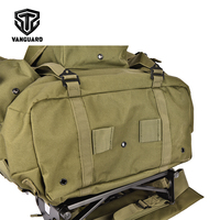 Sac à dos tactique de terrain en nylon robuste vert, sac à dos Alice avec cadre, sac à dos de randonnée sauvage, directement de l'usine