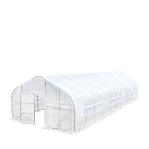 Serra TMG 20FT X 50FT per Grow Tent, con Copertura in Rete Leno Ripstop da 12 Mil, Finestre a Rullo per Cold Frame, Tetto a Punta per Fattorie - Product Image 1