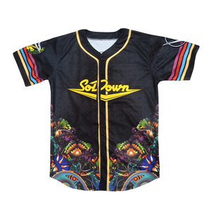 เสื้อเบสบอลขายส่ง-เสื้อเชิ้ตติดกระดุมโลโก้สั่งทำ-เสื้อทีมคุณภาพสูง โพลีเอสเตอร์ แห้งเร็ว ระบายอากาศได้ดี - Product Image 1