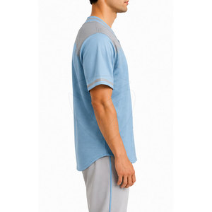 Maillot de baseball moderne à manches courtes, léger, avec numéro de joueur, pour le baseball et les équipes - Product Image 5