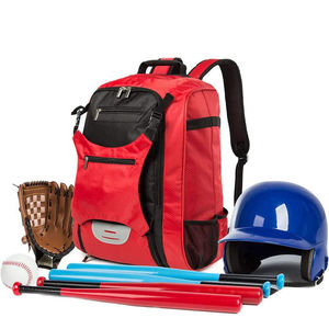 Bagnex Rolling <b>Baseball</b> Softball Catchers Bag Large Capacity Lightweight Nylon Polyester Breathable Sports <b>Bat</b> Bag - Product Image 2