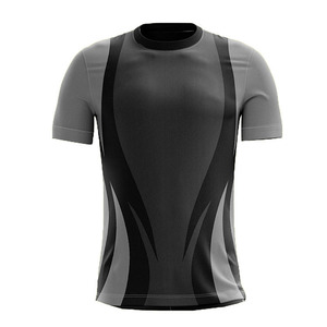 ชุดเสื้อฟุตบอลแขนสั้นดีไซน์คลาสสิคสำหรับเล่นกลางแจ้ง ชุดยูนิฟอร์มสตรีทแวร์ 2 ชิ้นสั่งทำพิเศษตามความต้องการสูงสุด - Product Image 3