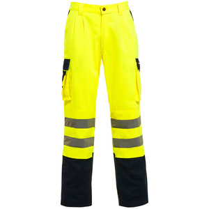 High Visibility Lightweight Safety <b>Work</b> Pants Reflective Tape Multi Color Unisex <b>Work</b> Pants Top Trending Lightweight Breathable - Product Image 1