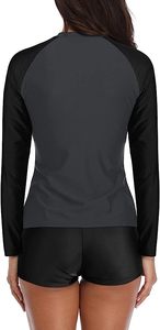 Soft Lightweight Women Swim Set Rash Guard for Beach Swimming with UV Protection Comfortable Stretch Fit Design - Product Image 4