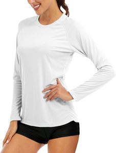 T-shirts en mousseline de soie à col rond et manches courtes, protection solaire UV, décontractés, pour le sport et le fitness en extérieur, 3/4 - Product Image 3