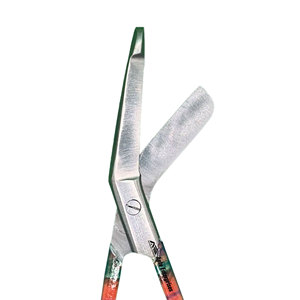 Juego de 3 Piezas de Acero Inoxidable Multicolor para Microcirugía y Primeros Auxilios: Tijeras de Enfermería, Tijeras para Vendajes y Pinzas Arteriales - Product Image 4