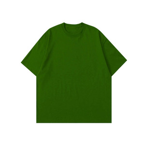 Casual Oversized Men's <b>T</b>-<b>shirt</b> <b>Cropped</b> Boxy Fit with 240 Grams Fabric Weight Custom Heat Transfer Printing in Black and <b>White</b> - Product Image 4