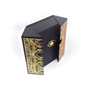 Emballage en papier de parfum design de qualité supérieure boîte pliante à rabat mini boîte cadeau boîte cadeau en papier magnétique dur vente en gros - Product Image 1
