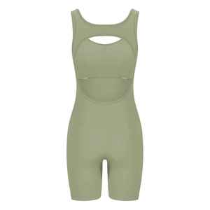 Women's Yoga <b>Bodysuit</b> Slimming Tummy <b>Control</b> High Waist Breathable Quick Dry Spandex/Polyester Sexy Slim Workout Seamless Tight - Product Image 2
