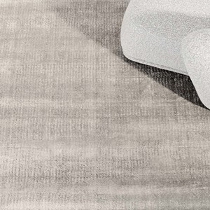 Alfombra Tejida a Mano Personalizada con Corte en Bucle, Alfombra Moderna con Textura, Alfombra Contemporánea de Color Gris Neutro para Sala de Estar, Dormitorio, Decoración de Hotel - Product Image 3