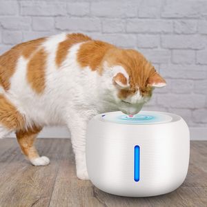 Fontanella Intelligente per Animali Domestici da 2,5L (84,54OZ) con Luce LED, 7 Filtri Sostituibili, Pompa Silenziosa, Display Livello Acqua, Ciotole e Mangiatoie per Animali - Product Image 1