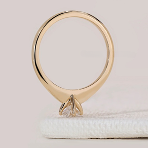 <span class=keywords><strong>Anello</strong></span> con Diamante Coltivato in Laboratorio da 0,50 <span class=keywords><strong>Carati</strong></span>, Taglio Rotondo, Oro Giallo 14K, <span class=keywords><strong>Anello</strong></span> di Fidanzamento e Matrimonio per Donne, Certificato IGI - Product Image 5